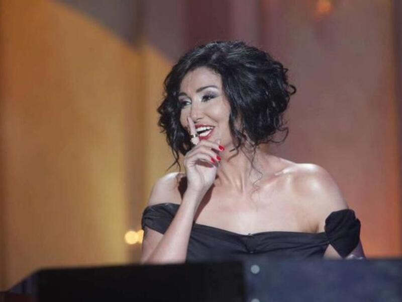 Ghada in THAT dress
