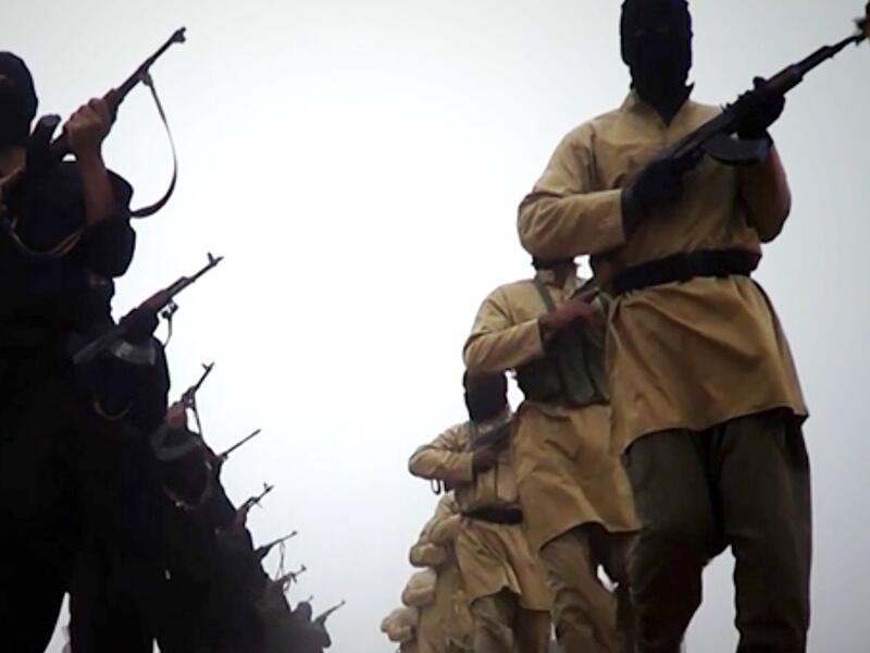 ISIL soldiers severed water supplies to Syria's Kurdish region earlier this year (File Archive)