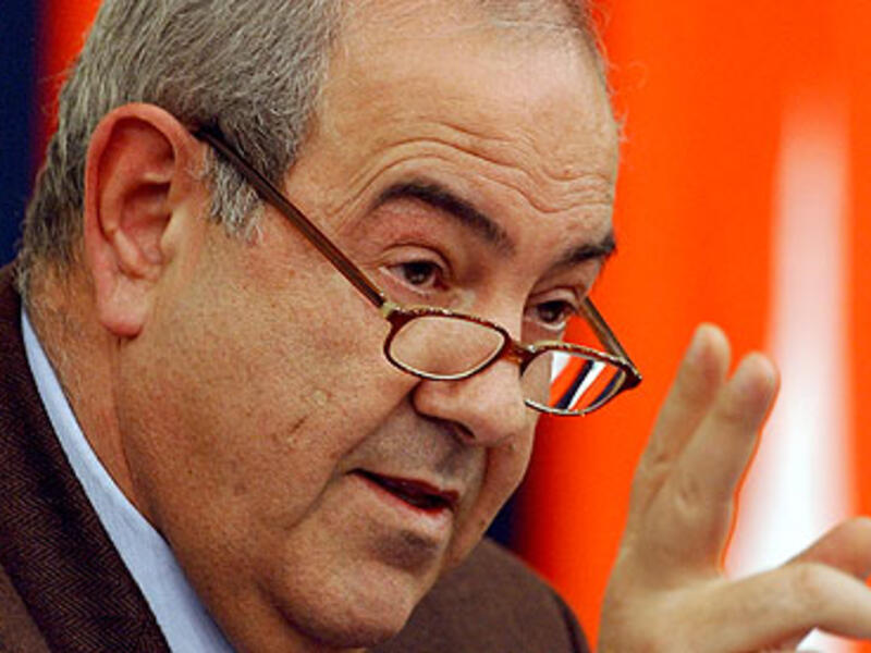 Iyad Allawi asked Prime Minister Nouri al-Maliki to stop targeting Arab tribes in Anbar. [AFP]
