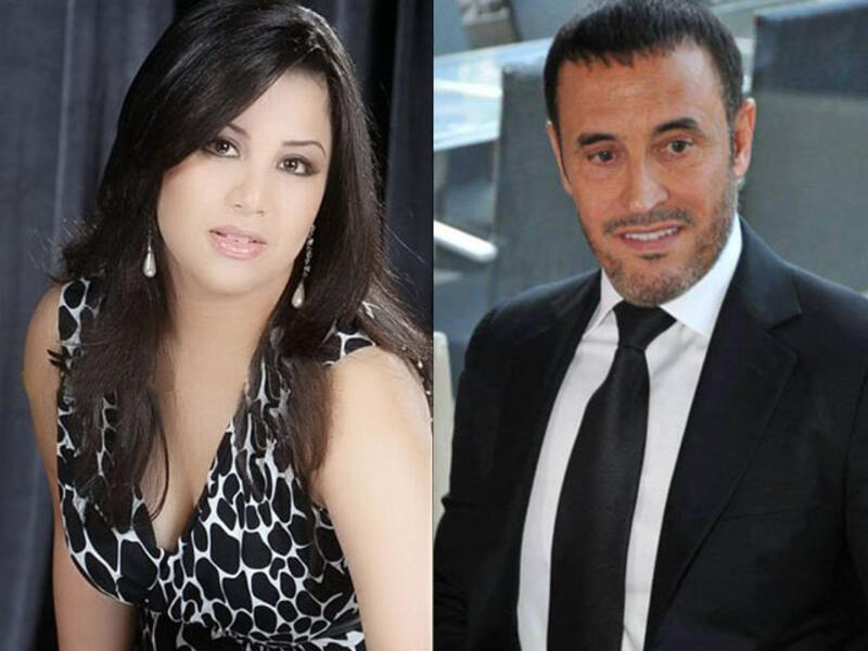 Yousra Mahnoush stood alongside her former mentor Kadem Al Saher once more.