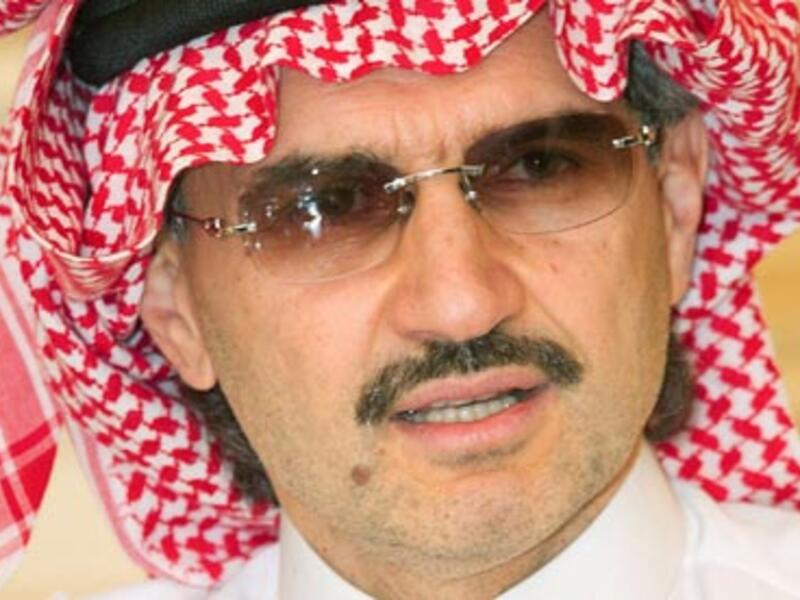 Prince Alwaleed bin Talal was ranked number one in Arabian Business Magazine’s World’s 500 Most Influential Arab list of 2013 (File Archive) 