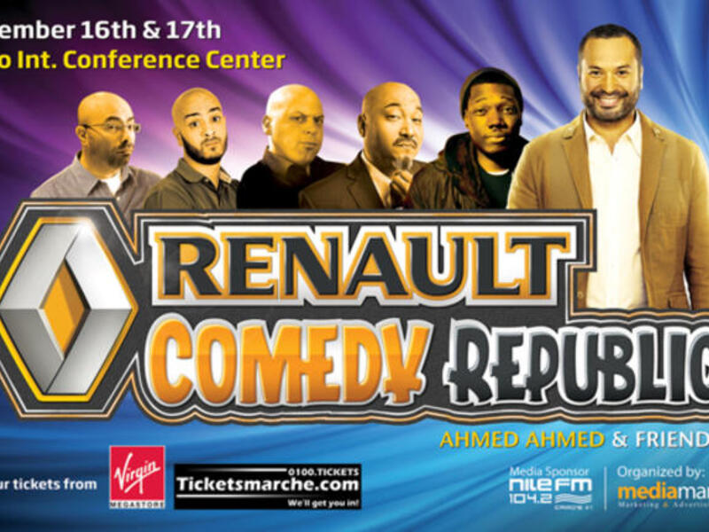 Renault Comedy Republic poster.