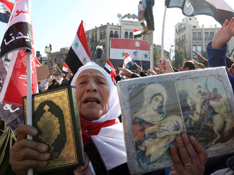 The Russian Orthodox Church has warned of a “genocide” against Christians and other religious minorities, urging the international community to take action. (AFP/Getty File)