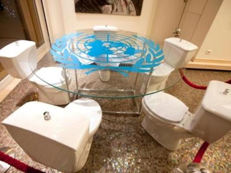 Thaer Maarouf's installation: 'Veto'