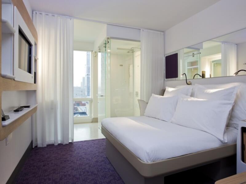 Gorgeous YOTEL premium cabin