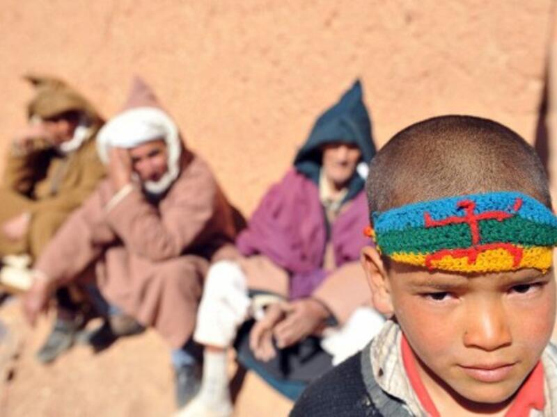North Moroccans protest