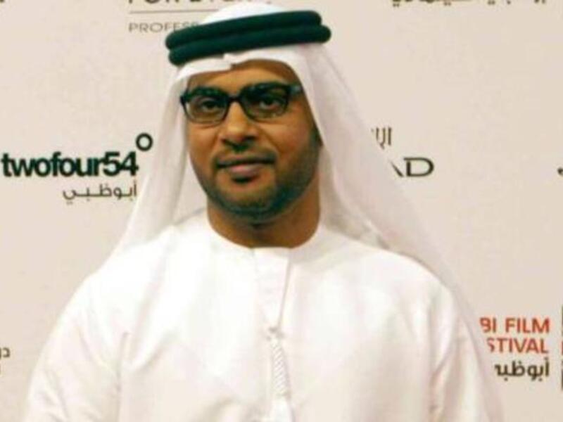 Ali Al Jabri at the Abu Dhabi Film Festival 2012 on Friday (Image: Abdul Rahman/Gulf News) 