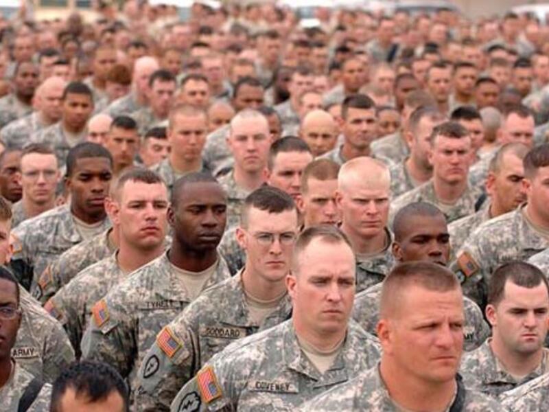 It may not be by these troops per-say  but America is still causing havoc all over the world.