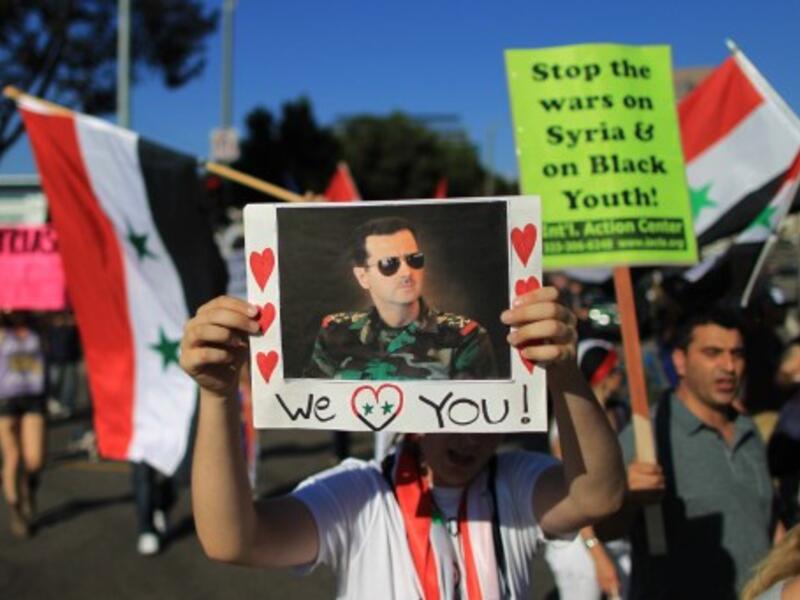 German intelligence reports suggest that although Bashar Assad may not have personally approved the chemical weapons attack, it was perpetrated by forces loyal to his regime. (AFP)
