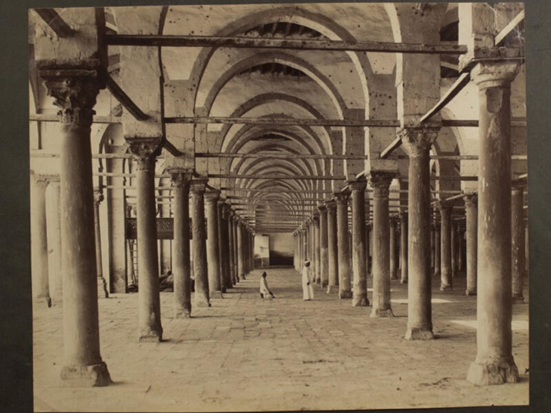 One of the exhibited images by G. Lekegian. (Photo courtesy of the American University in Cairo)