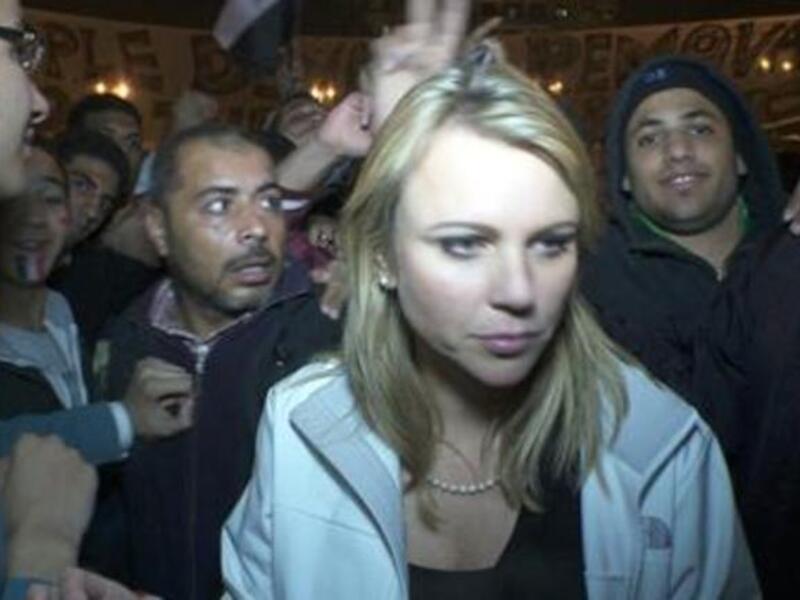 Post Morsi, some Egyptian men still feel justified in groping and stripping blonde woman.