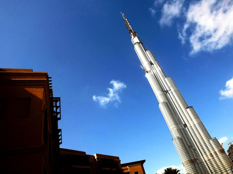 The Burj Khalifa is the world's tallest building. (AFP/File)