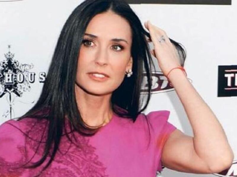 Demi Moore is rumored to have spent her 50th birthday in Dubai (Photo: Rex Features)