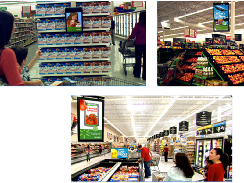Digital signage will flourish in a world where floor space is becoming expensive in today’s retail marketplace. (Image credit: Pinghd.com)