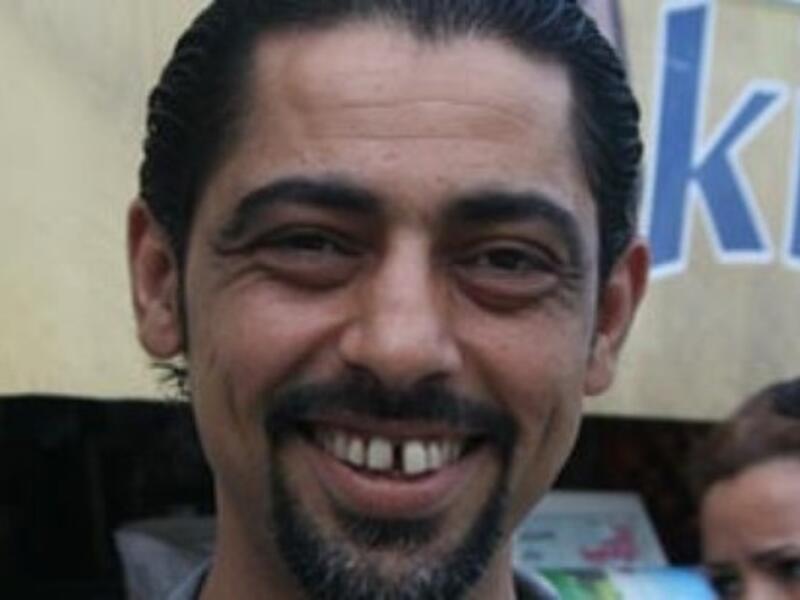 Tunisian filmmakers Nasreddine Shili will serve five months in jail for throwing an egg at a government minister (Courtesy of Naharnet)