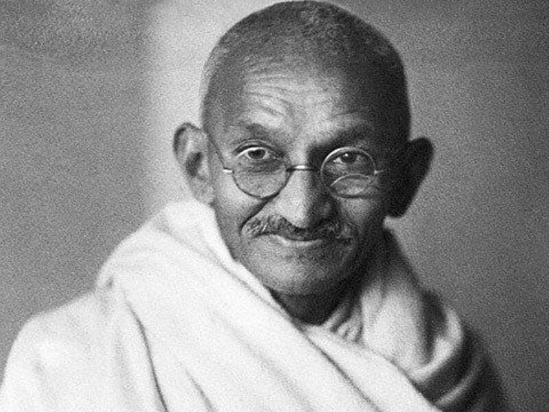 A poster exhibition entitled “Did you sense the spirit of Gandhi in Tahrir Square?” is currently running in Cairo as part of the ongoing India by the Nile festival. (Photo: Facebook) 