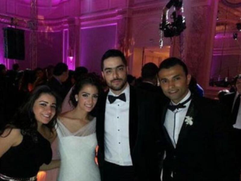  Photos of the Arab Idol star and his new bride hit the net despite their best attempts to keep it private 
