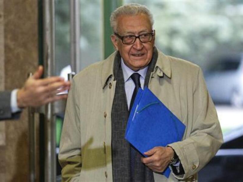 UN envoy Lakhdar Brahimi has been one of the main organizers of the proposed Geneva II talks (File Archive/AFP) 