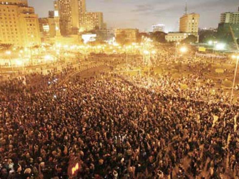 January 25 Revolution: Over two million protesters gathered in Tahrir Square (Photo: movements.org)