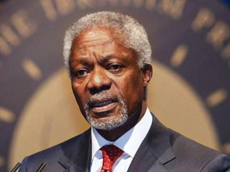 Former UN-Arab League envoy Kofi Annan