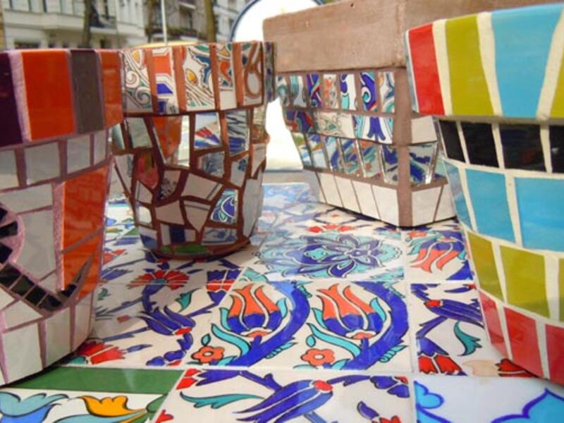 Spahi is currently planning a mosaic workshop at Darb 1718, which will start on 17 March. (Photo courtesy of Darb 1718)