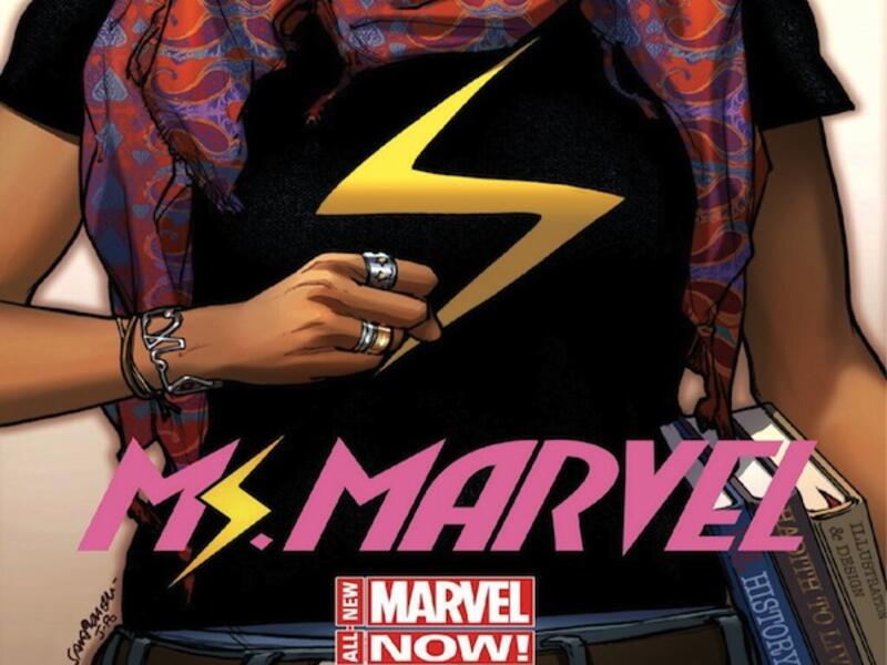 Kamala Khan is the 16-year-old daughter of Pakistani immigrants living in New Jersey....and a Marvel's latest superhero. (Image courtesy Marvel Comics)