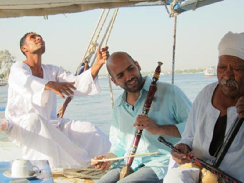 Mina Girgis, Nile Project founder discovers the river's musical roots (Photo: Courtesy of Nile Project team)