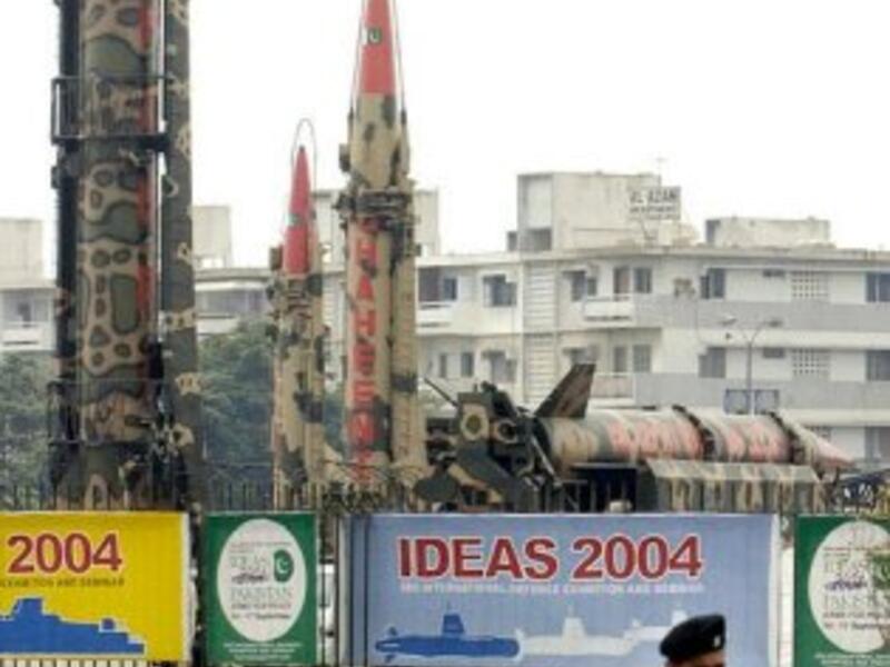 Pictured: Pakistan's nuclear weapons