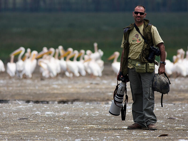Hussain al Qallaf, one of the photographers featured in the upcoming exhibit in Amman, in Kenya. [flickr]