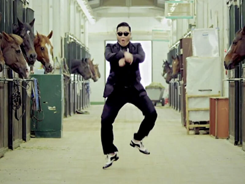 South Korean superstar, Psy.
