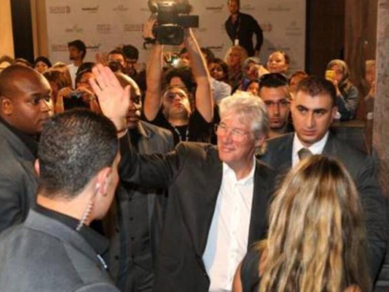 Richard Gere at the Abu Dhabi FIlm Festival (Photo: Abdel-Krim Kallouche/Gulf News)