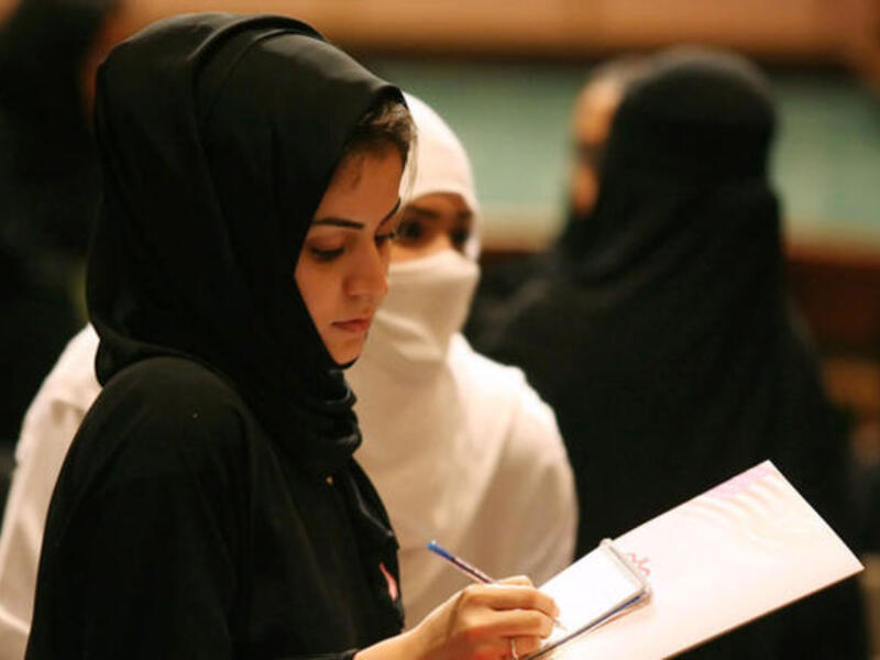 This budding female lawyer has a brighter future now.