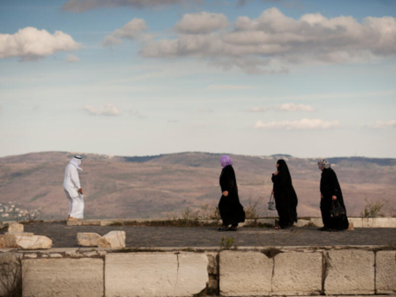 Saudi women can't leave the country without their husband's permission. (Image: Getty)