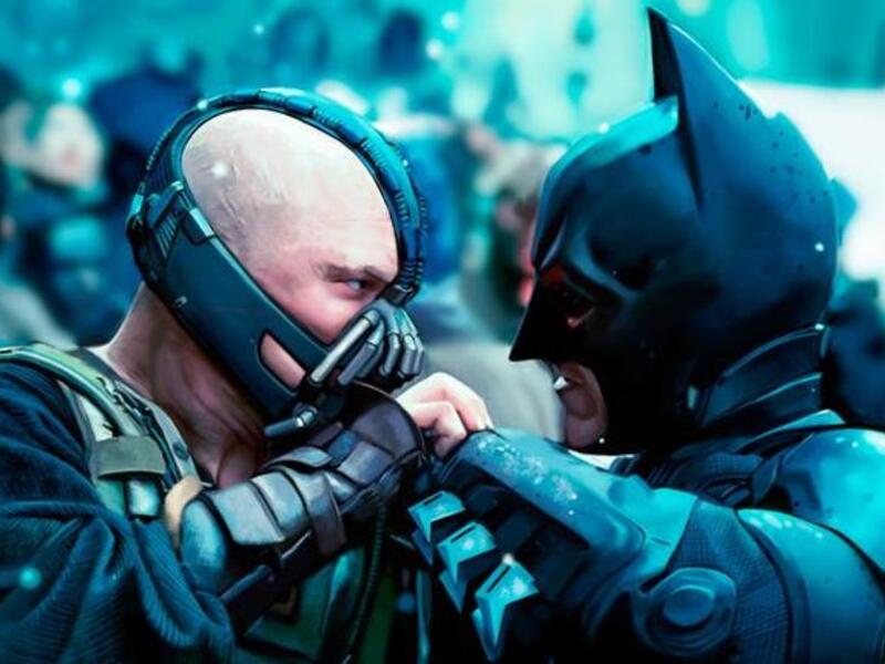 A scene from The Dark Knight Rises
