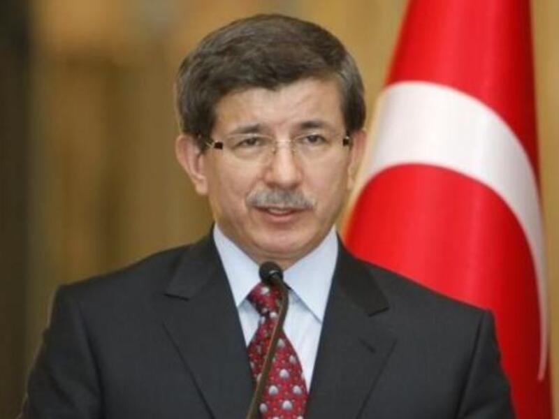 Turkey's foreign minister, Ahmet Davutoglu