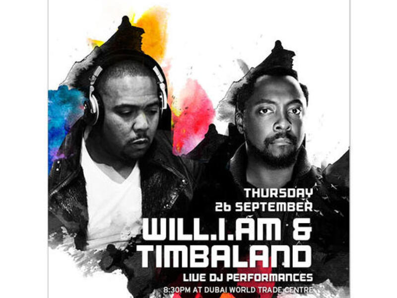 Will.i.am will be on fire and in style tonight, no doubt. (Image: Event Flyer)