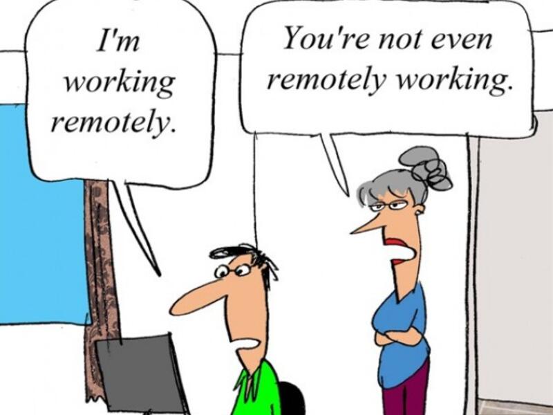 44 per cent work of employees work remotely for half the week or more (Photo Credit: Shutterstock). 