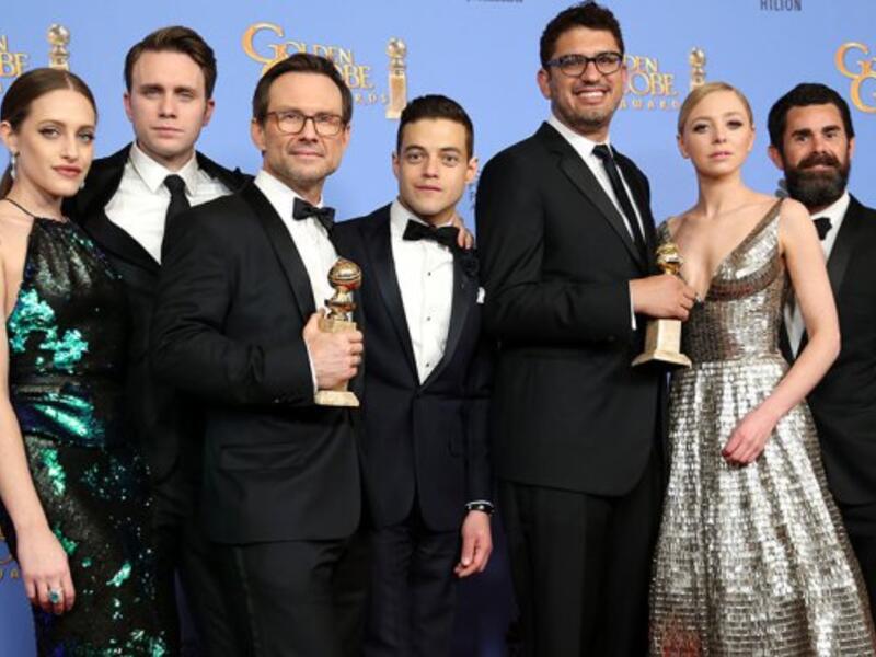 The creator of Mr. Robot says season 2 will be even darker. (File photo)