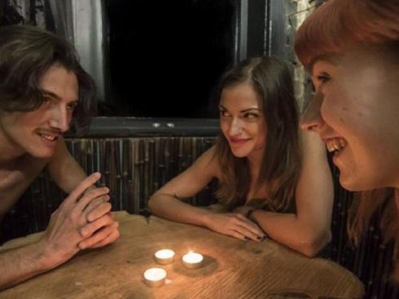 London's brand-new nudist restaurant, The Bunyadi, offers a pointed contrast to gender-segregated dining in Saudi Arabia. (AFP/File)