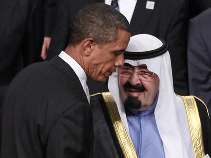 President Barack Obama of the United States and King Abdullah of Saudi Arabia. (AFP/File)