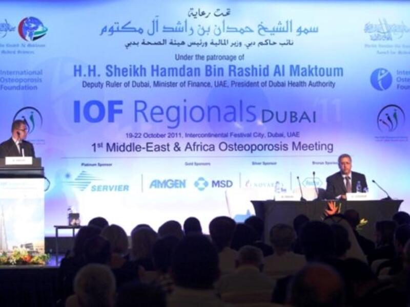 This was the first official regional meeting of the International Osteoporosis Foundation and the event coincided with World Osteoporosis Day on October 20, 2011