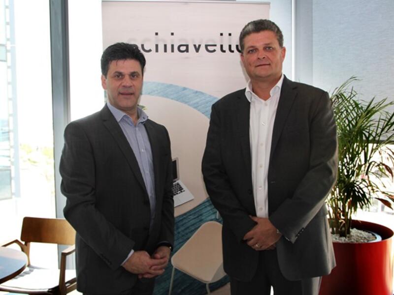 Raffaele Tigani, Director-GM of Schiavello and James Rush, Regional Head MENA.