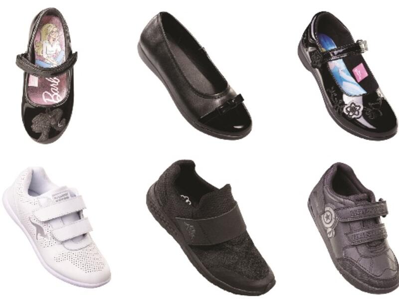 Light-weight and flexible soles have been tailored to ensure roomy interiors and comfort for growing and active feet. 