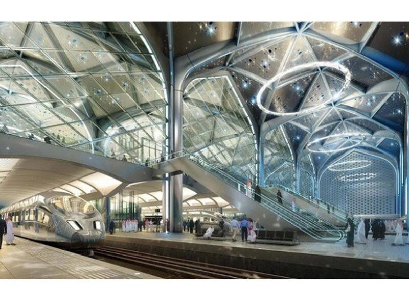 The Haramain high-speed rail link is among the Saudi infrastructure projects catching the attention of international investors. (AN)