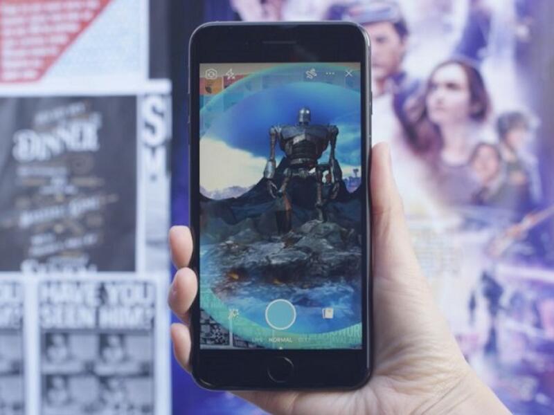 Facebook has developed a way to make movie advertisements interactive by using your smartphone’s camera. (Courtesy of Tech Radar) 
