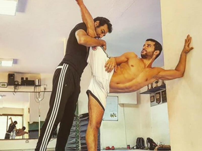 Looking at the pictures closely one can easily notice a transformation in Ramezs body