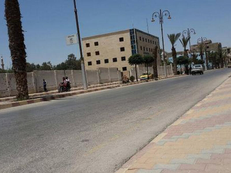 Syria's Raqqa was hit by Russian airstrikes Tuesday. (Twitter)