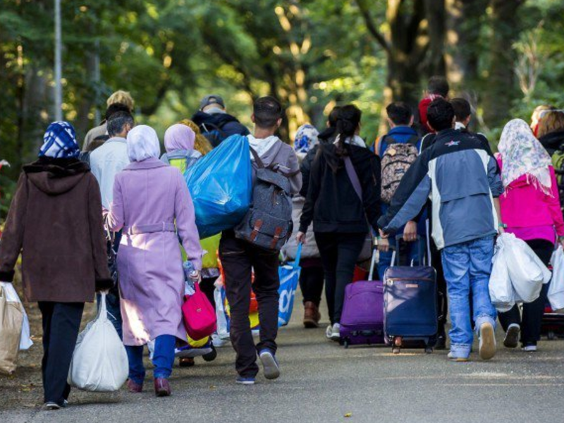 Fleeing persecution, only to have the persecution continue. (Twitter)