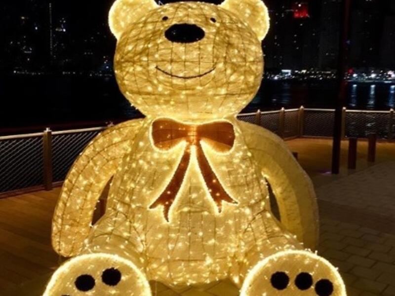 Santa's Island sparkles the brightest and brims with lively shopping and festivities at Bluewaters Dubai (Instagram)