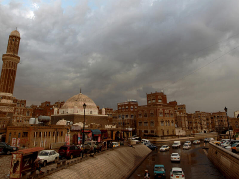 Saudi journalist Safa Al Ahmad is one of the few foreigners still reporting from inside Yemen.  (AFP/Mohammed Huwais)